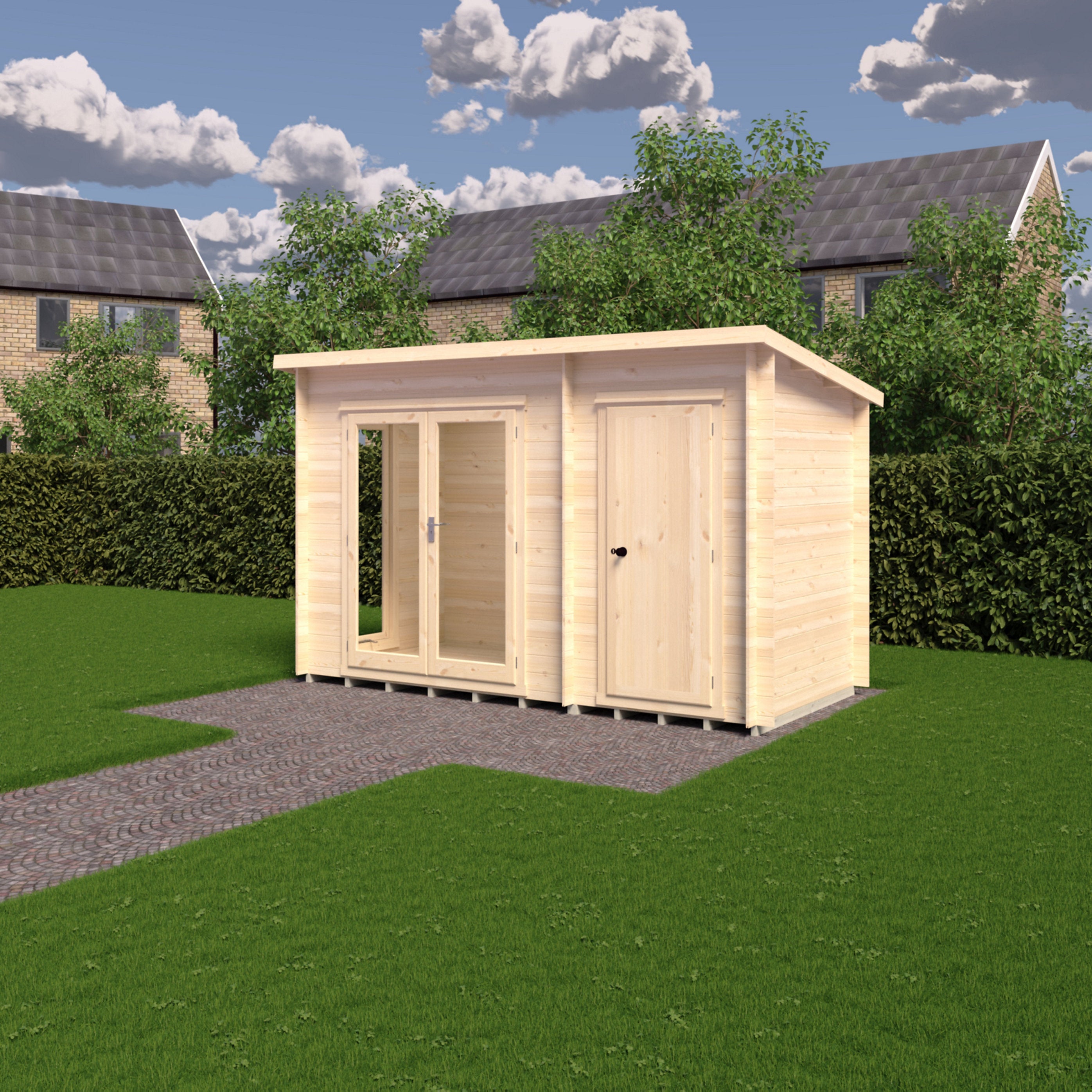 Shire Walsoken 6x12 Log Cabin