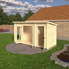 Shire Walsoken 6x14 Log Cabin
