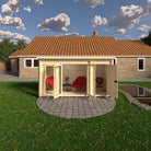 Shire Walsoken 6x14 Log Cabin