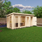 Shire Walsoken 6x17 Log Cabin