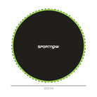 SPORTNOW Replacement Trampoline Mat with Spring Pull Tool, 72 V-Hooks, for 12ft Trampoline using 14cm Springs, Green - anydaydirect