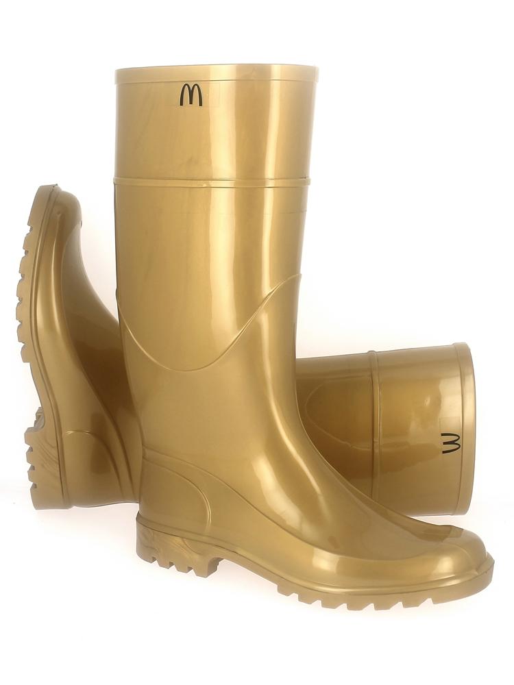 Evercreatures Gold Wellies - PVC Gold | Evercreatures- Evercreatures® Official