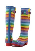 Evercreatures Rainbow Tall Wellies - anydaydirect