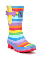 Evercreatures Rainbow Short Wellies - anydaydirect