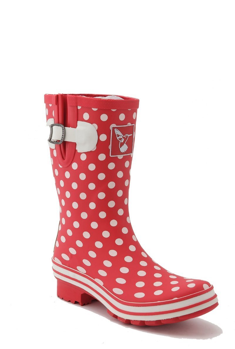 Evercreatures Polka Dot Short Wellies - anydaydirect