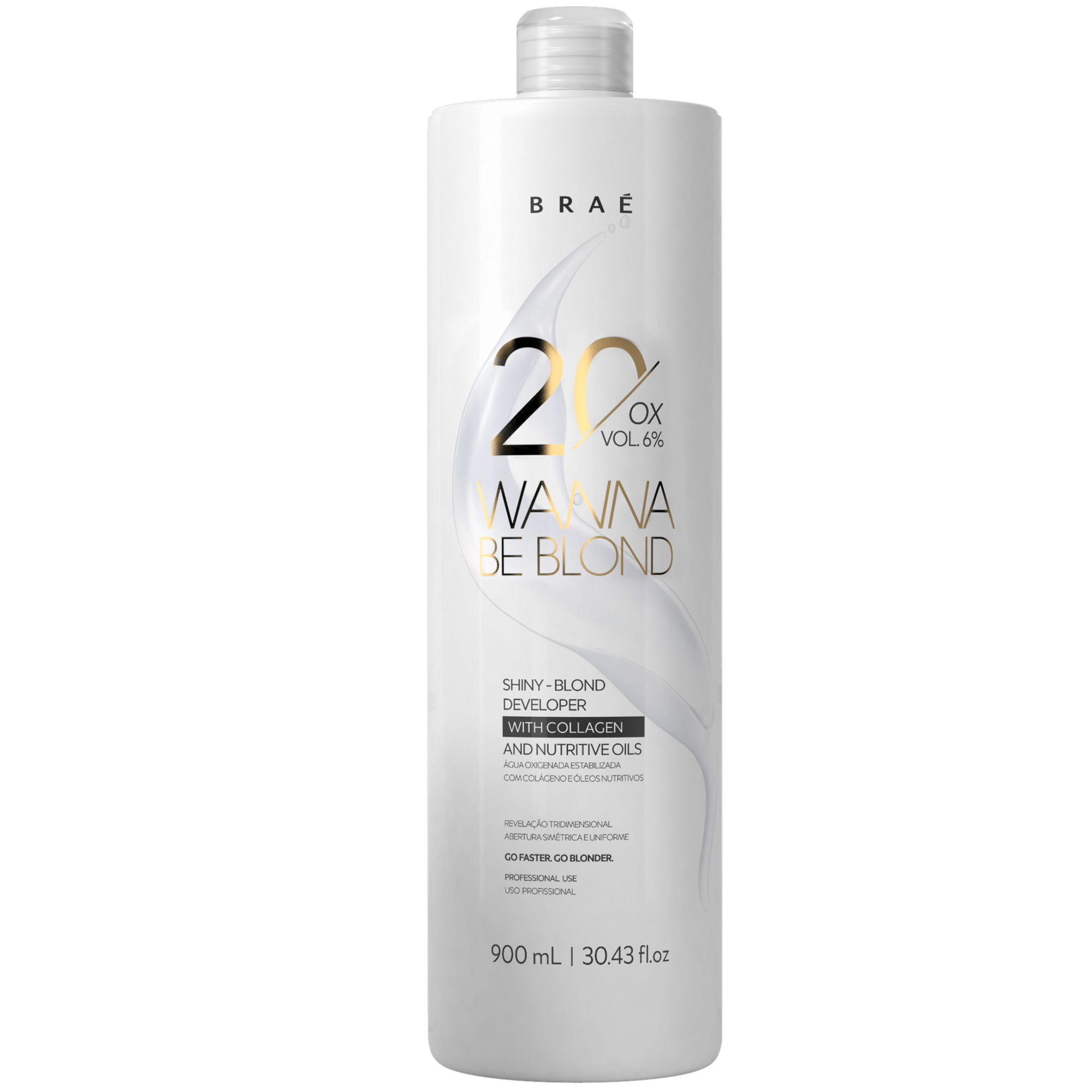 BRAE - 20/OX Blond Developer, Vol. 6% 900ml - anydaydirect