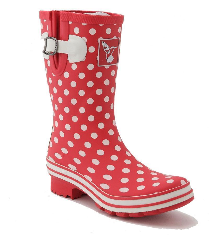 Evercreatures Polka Dot Short Wellies - anydaydirect