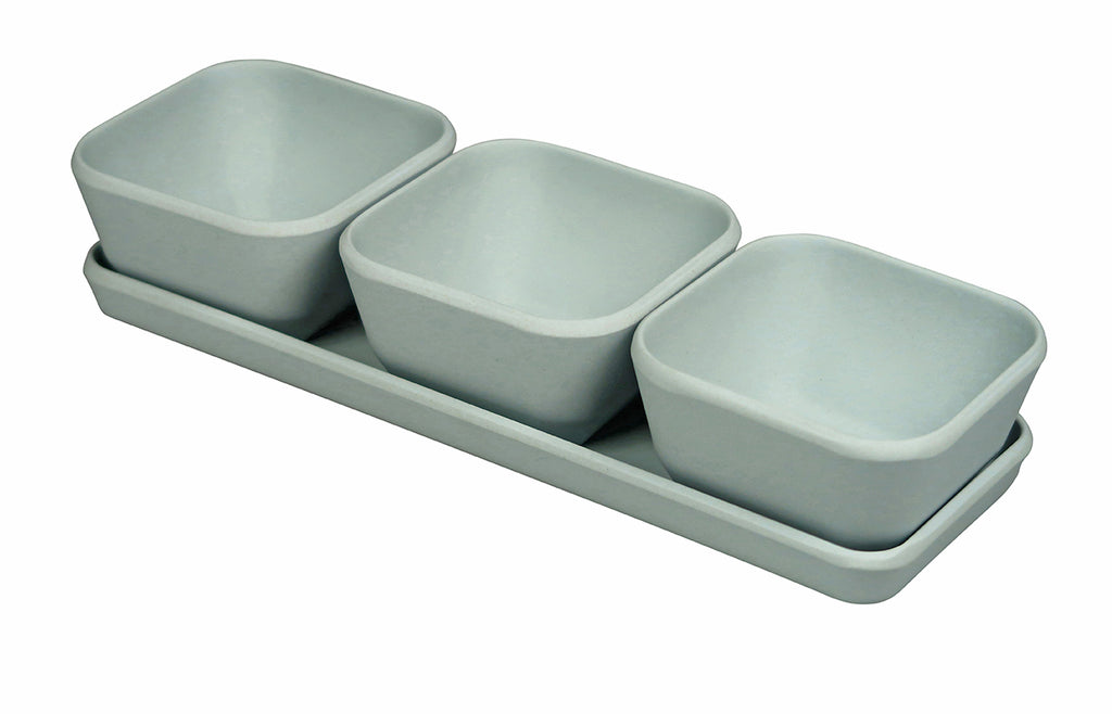 Zuperzozial Triple Treat Serving Bowls Set of 3 - anydaydirect
