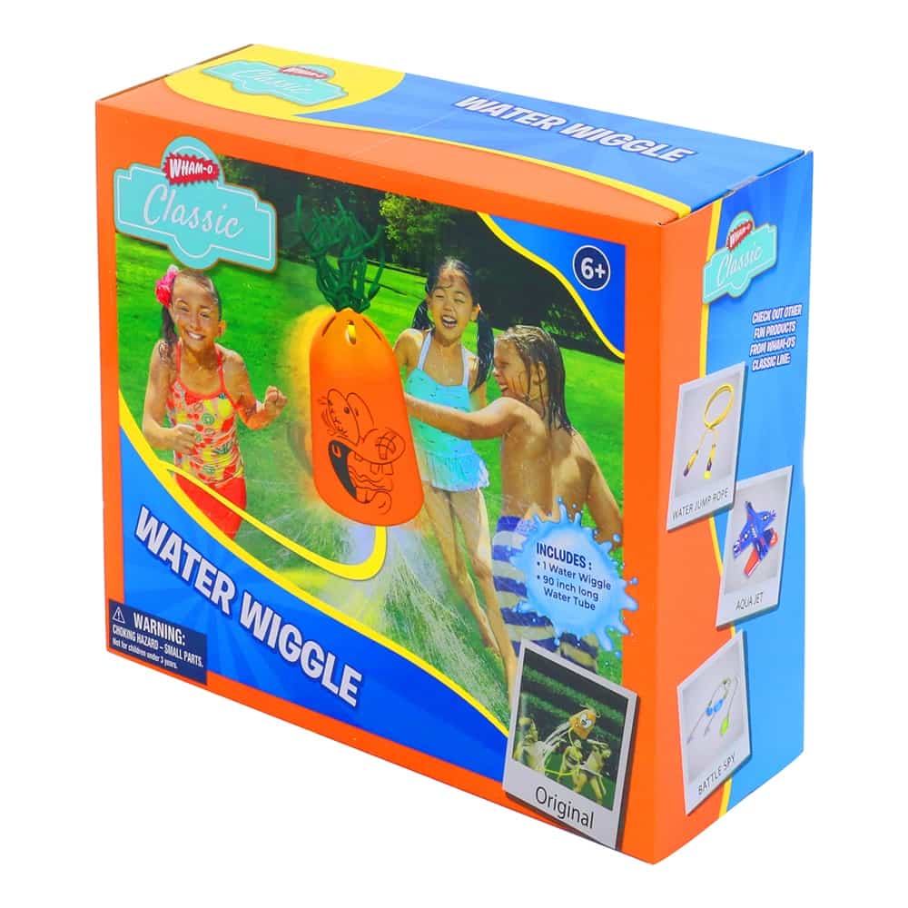 Wham-O Orange Water Wiggle Outdoor Water Hose Toy - anydaydirect