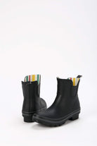 Evercreatures All Black Plain Meadow Wellies - anydaydirect