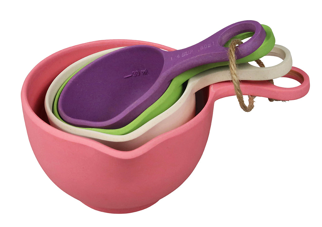 Zuperzozial Cup Of Flavor Rainbow Measuring Cups Set of 4 - anydaydirect