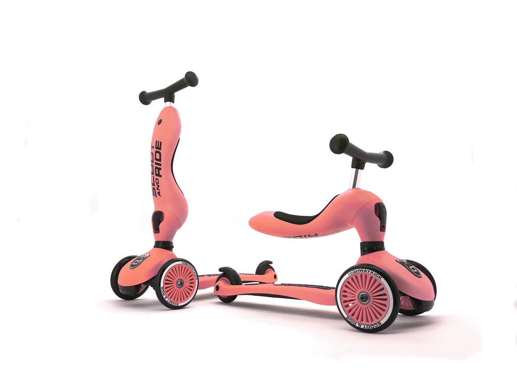 Scoot and Ride Scooter Highway Kick 1 Peach - anydaydirect