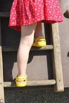 Rouchette Axel Kids Clog - Yellow - anydaydirect