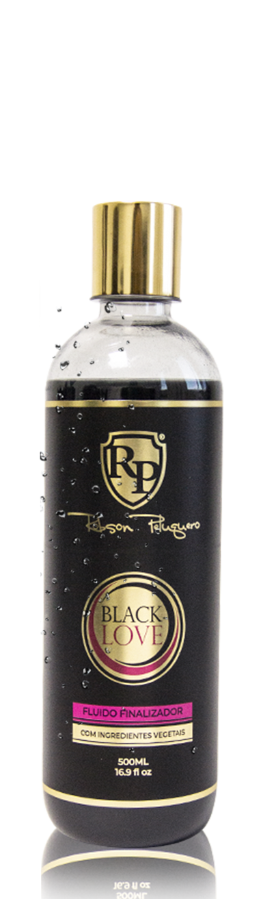 Robson Peluquero Black Love Finishing Fluid 500ml - anydaydirect
