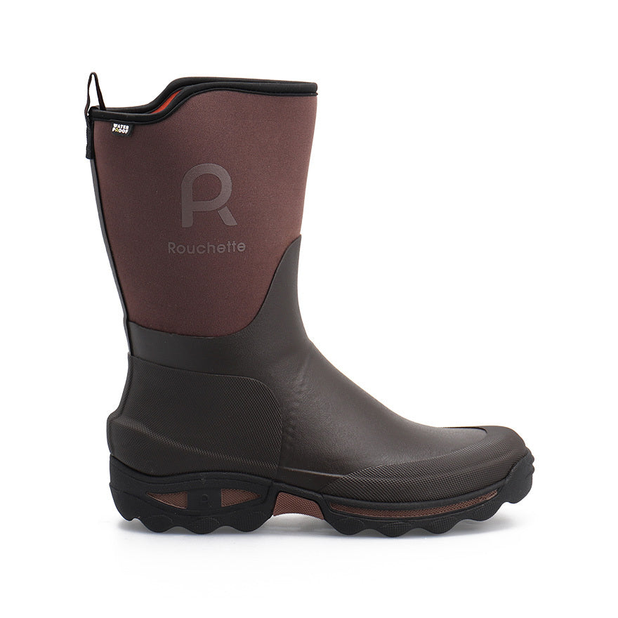 Rouchette Clean Garden Half Boot - Brown - anydaydirect
