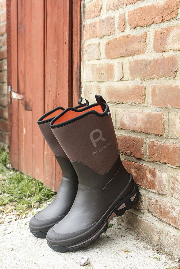 Rouchette Clean Garden Half Boot - Brown - anydaydirect