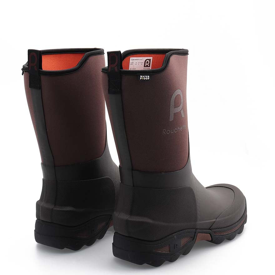 Rouchette Clean Garden Half Boot - Brown - anydaydirect