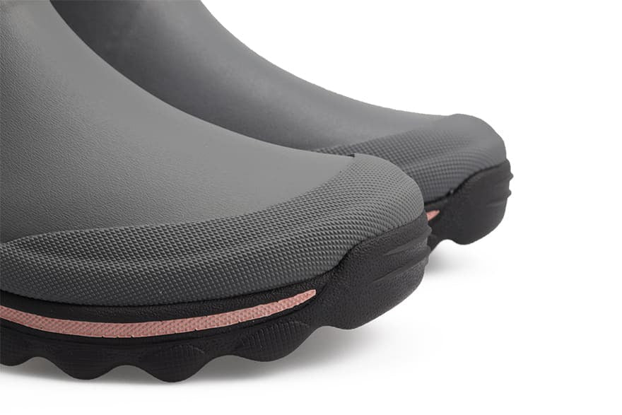 Rouchette Clean Garden Half Boot - Grey - anydaydirect