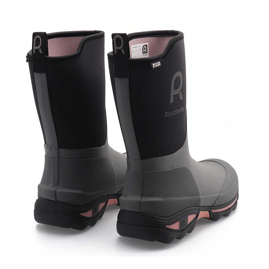 Rouchette Clean Garden Half Boot - Grey - anydaydirect