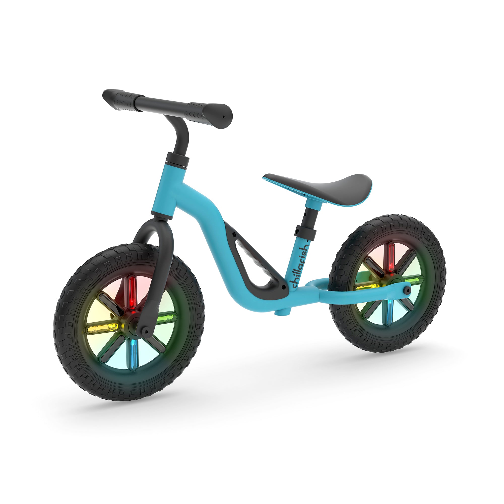 Chillafish Balance Bike Charlie Glow Skyblue - anydaydirect