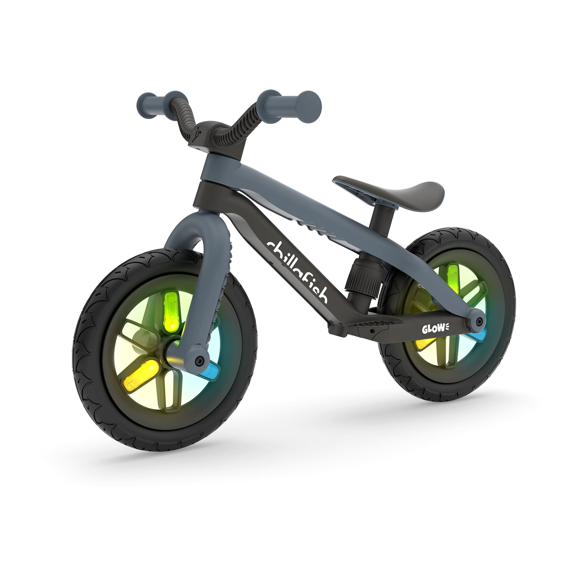 Chillafish Balance Bike Bmxie Glow Anthracite - anydaydirect