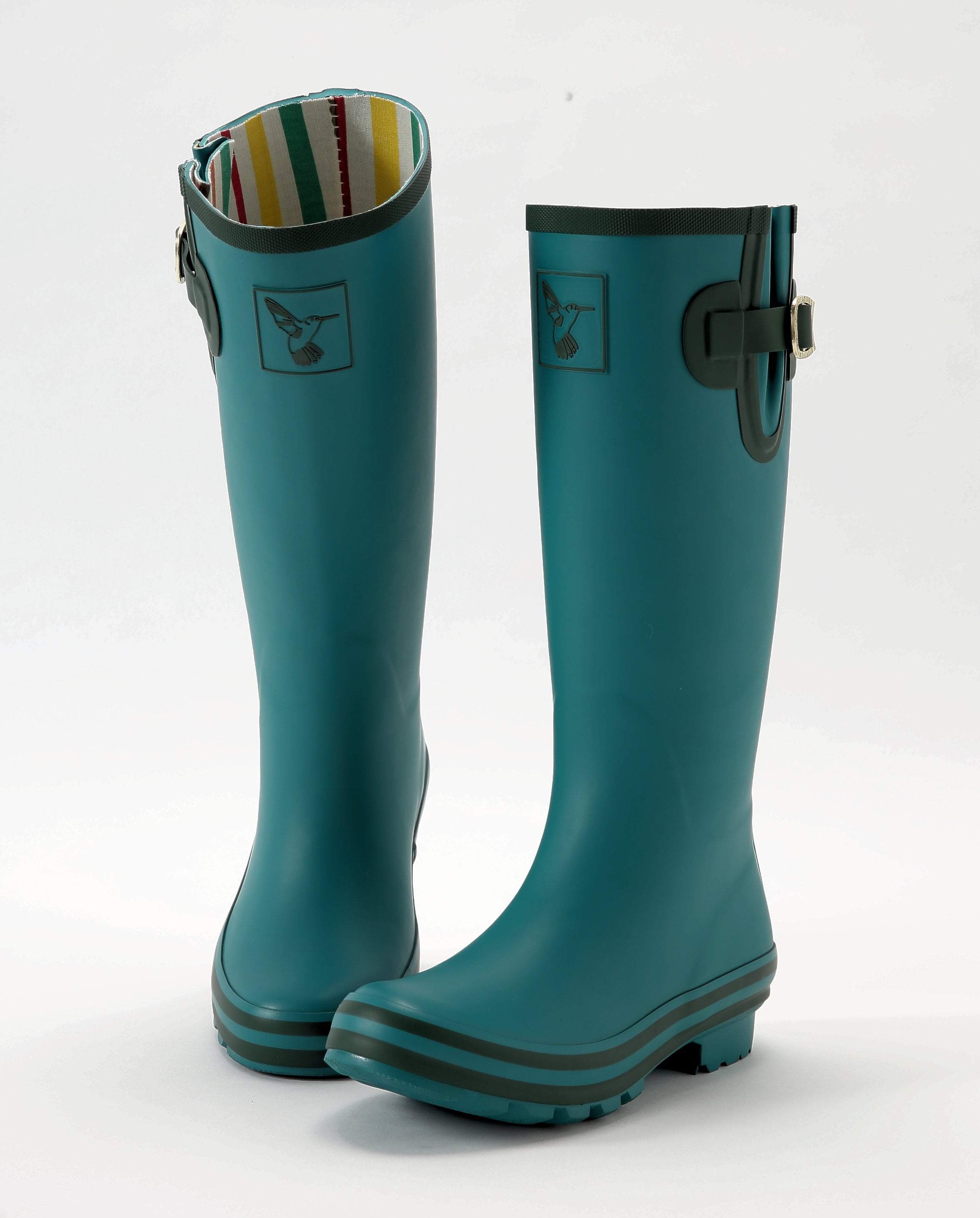 Evercreatures Deep Forest Tall Wellies - anydaydirect