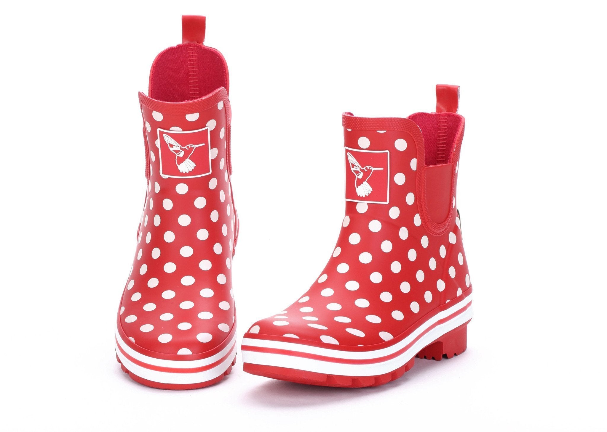 Evercreatures Polka Dot Meadow Ankle Wellies - anydaydirect