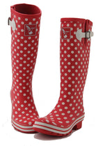 Evercreatures Polka Tall Wellies - anydaydirect