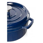 Grandfeu Enamelled Cast Iron Pot in Blue, 4.7l. With Lid - anydaydirect