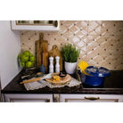 Grandfeu Enamelled Cast Iron Pot in Blue, 4.7l. With Lid - anydaydirect