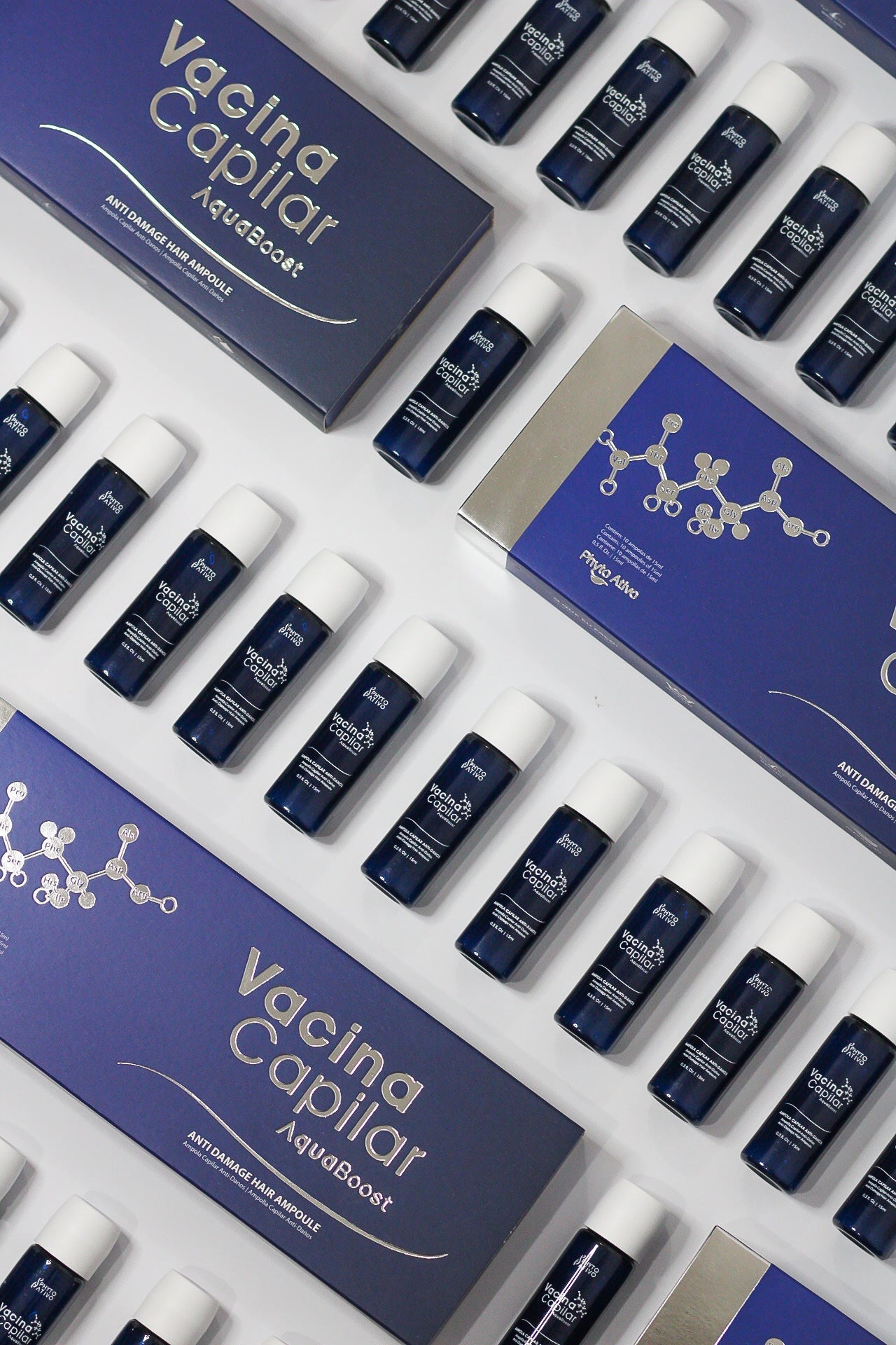 Phyto Ativo - Hair Vaccine Ampule Box 10x15ml with Hyaluronic Acid - anydaydirect