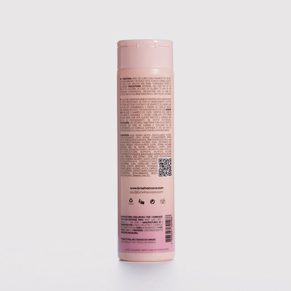 Brae - Go Curly Crespos Shampoo 250ml - anydaydirect