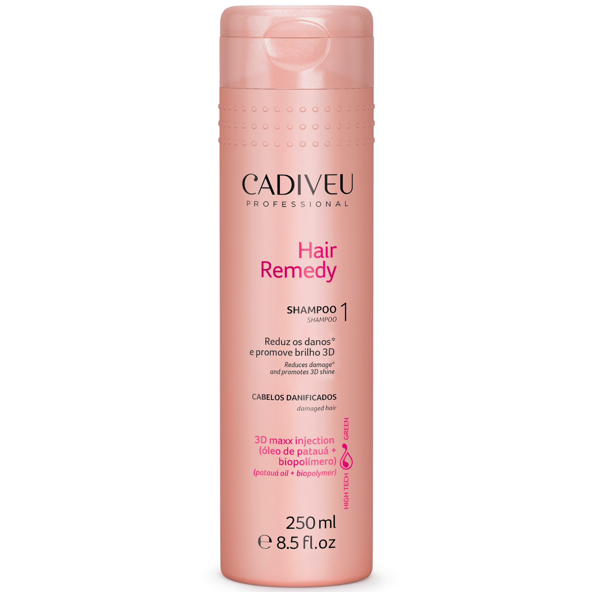 CADIVEU - Hair Remedy, Shampoo 250ml - anydaydirect