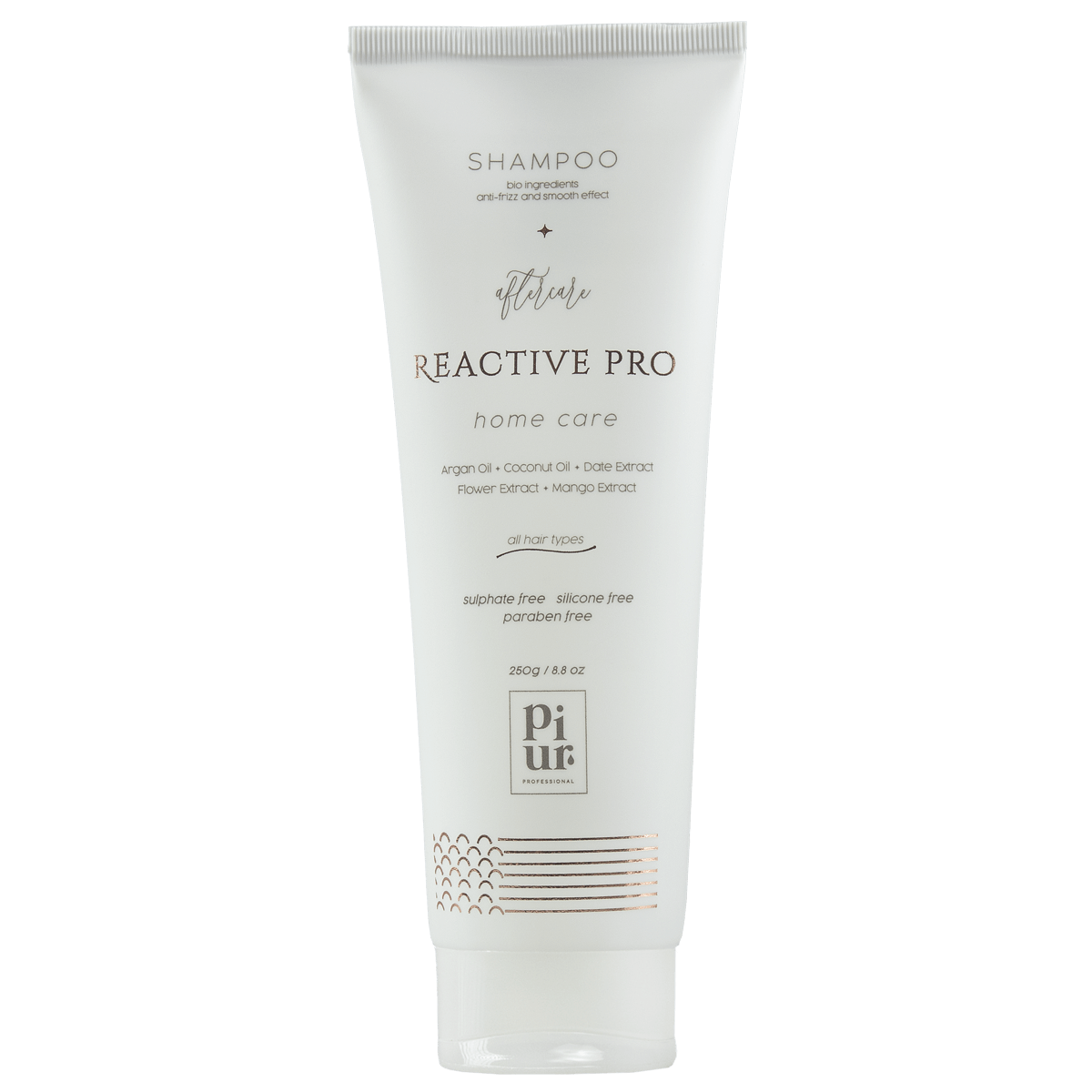 PIUR - Reactive Pro Sulphate Free Home Care Shampoo 250ml - anydaydirect