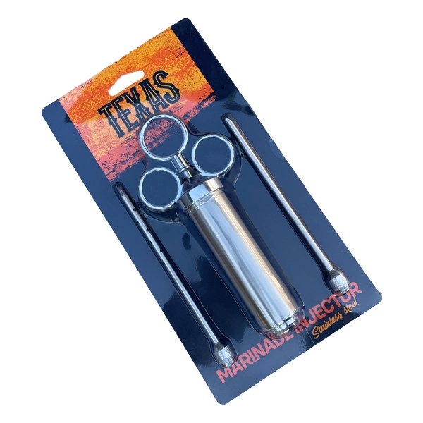 Texas Club Stainless Steel Marinade Injector - anydaydirect