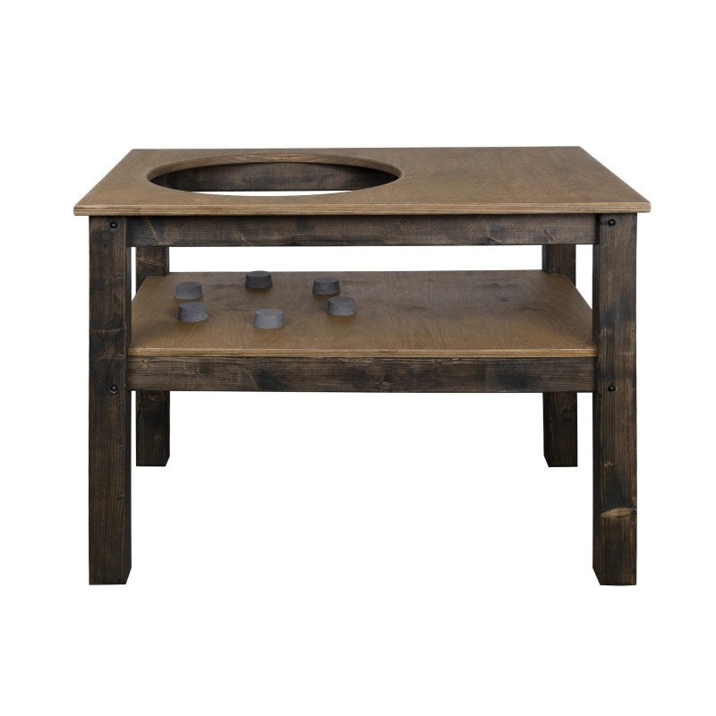 Kamado Bono Grill Outdoor Table Length 120cm x Depth 80cm x Height 88cm - anydaydirect
