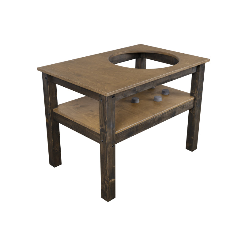 Kamado Bono Grill Outdoor Table Length 120cm x Depth 80cm x Height 88cm - anydaydirect
