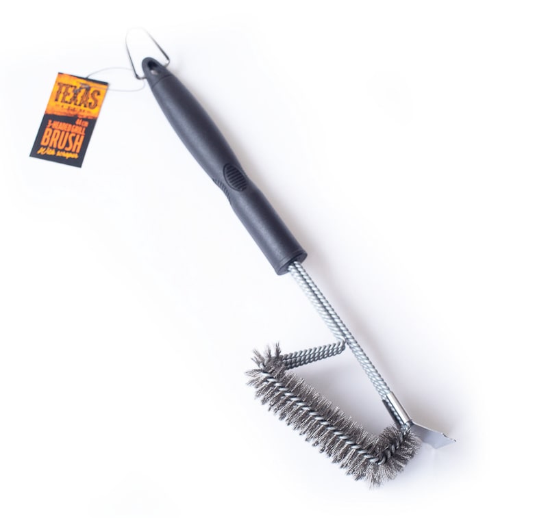 Texas Club Brush with scraper, 44 cm - anydaydirect