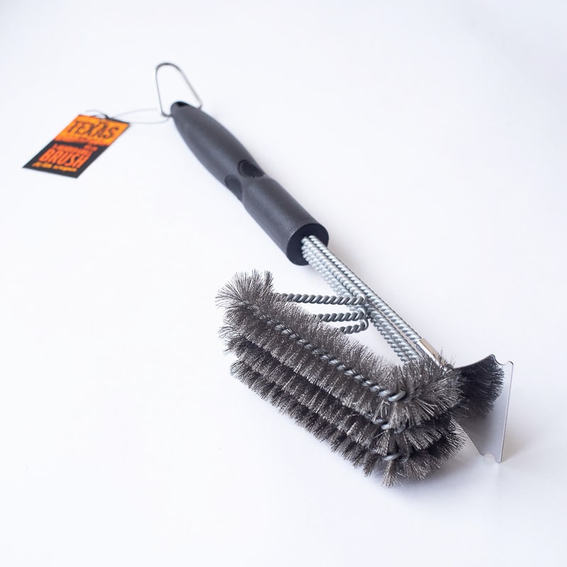 Texas Club Brush with scraper, 44 cm - anydaydirect