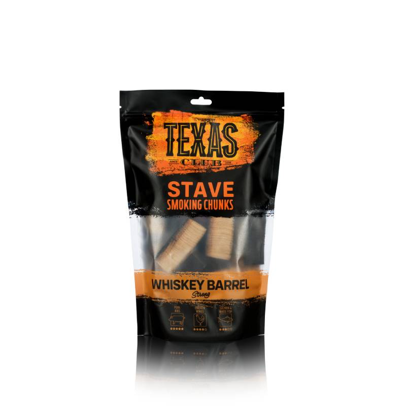 Texas Club Whiskey barrel smoking chunks, 500g. - anydaydirect