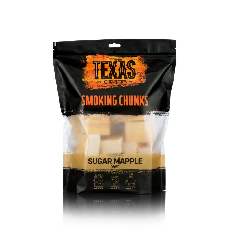 Texas Club Sugar maple smoking chunks, 1 kg. - anydaydirect