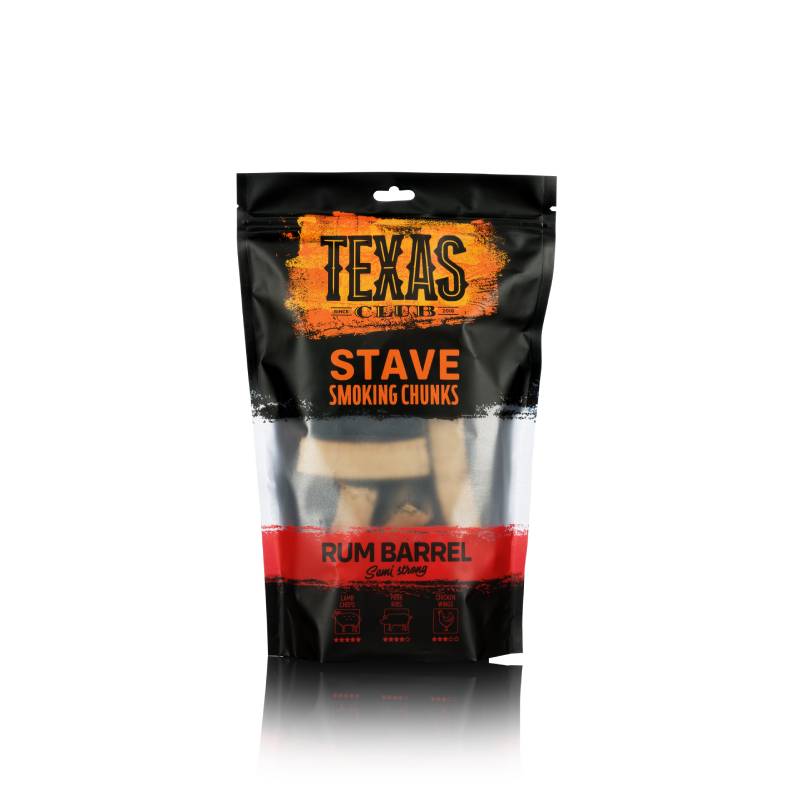 Texas Club Rum barrel smoking chunks, 500g. - anydaydirect