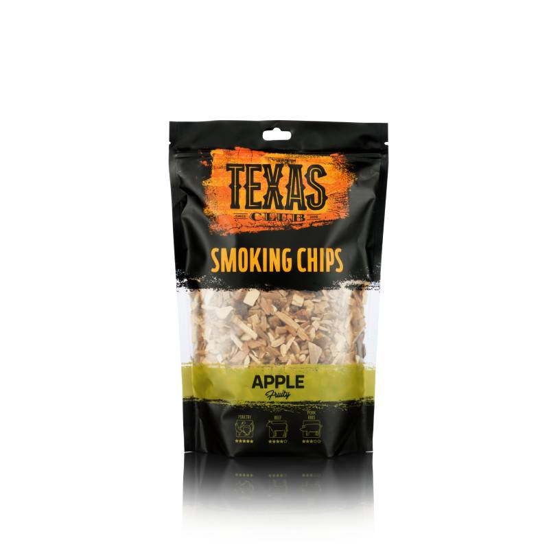 Texas Club apple wood chips, 1ltr. - anydaydirect