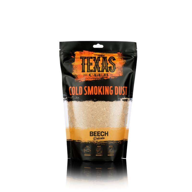 Texas Club Beech cold smoking dust, 500g. - anydaydirect