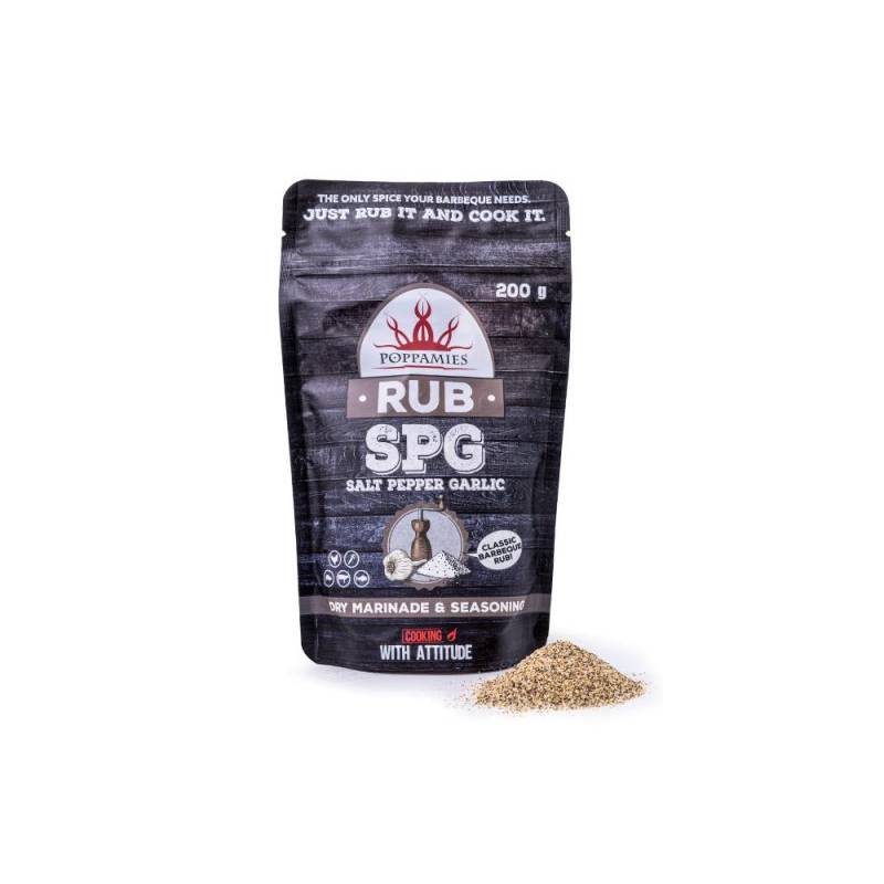 Poppamies Spice mix "SPG RUB", 200 g. - anydaydirect