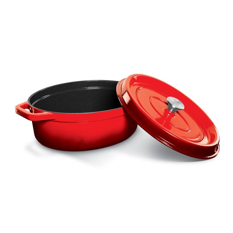 Grandfeu Red 5.6 l. With Lid - anydaydirect