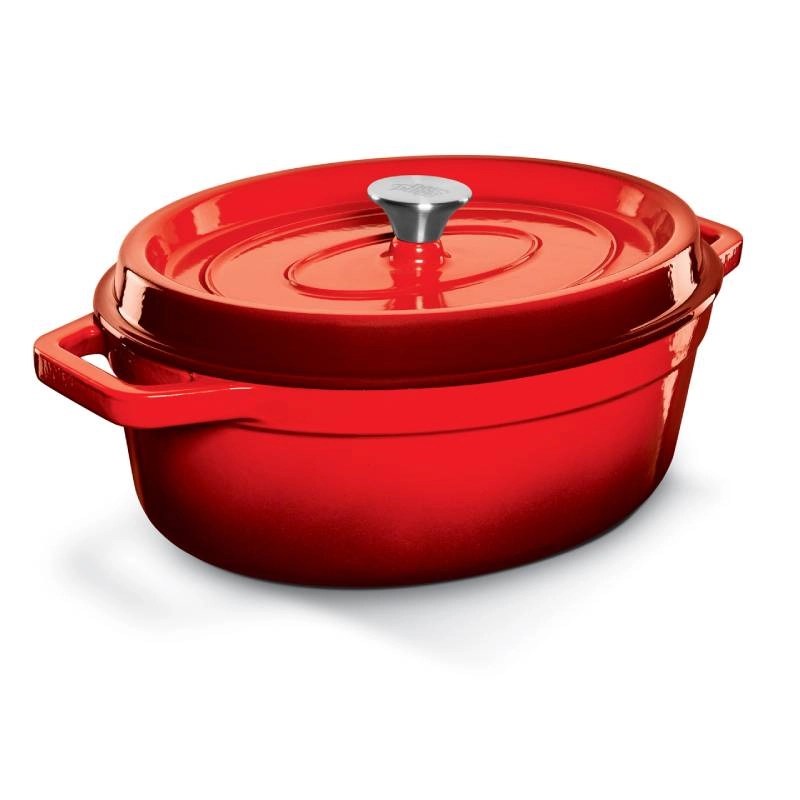 Grandfeu Red 5.6 l. With Lid - anydaydirect