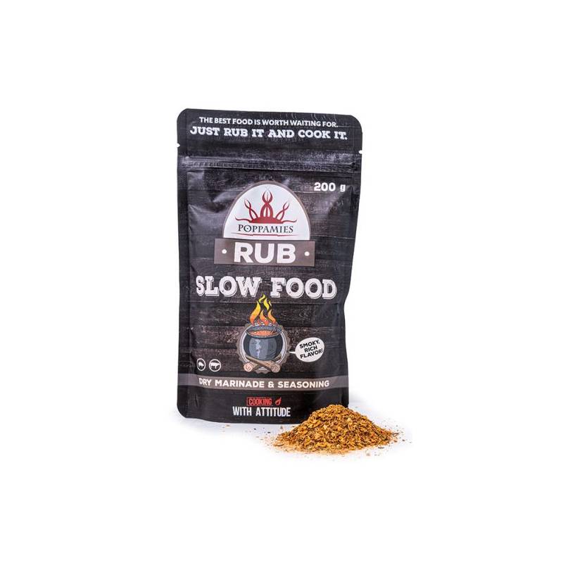 Poppamies SLOW FOOD RUB, 200g. - anydaydirect