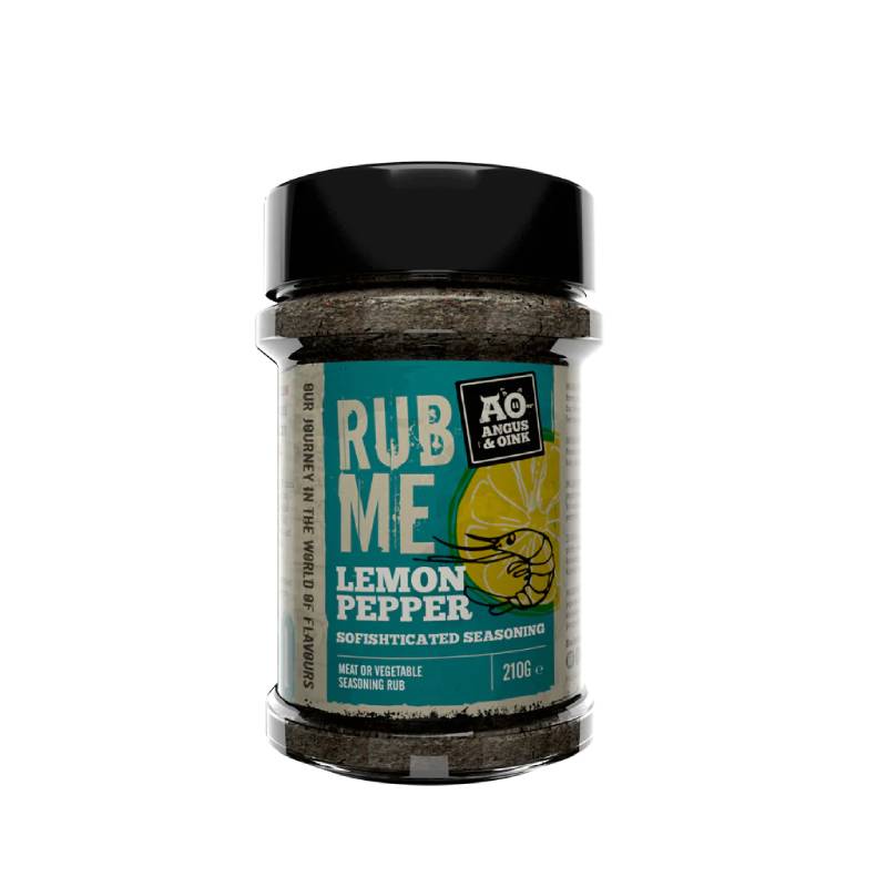 Angus &amp; Oink Lemon Pepper Seasoning, 210g. - anydaydirect