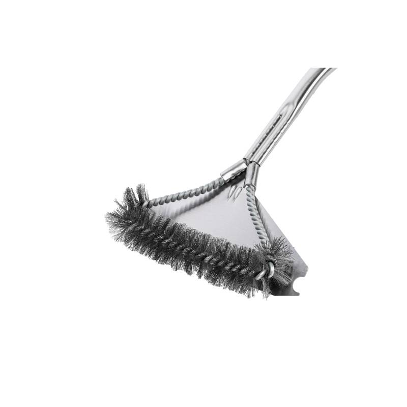 Forneza Pizza Oven Brush With Scraper - 57cm. - anydaydirect